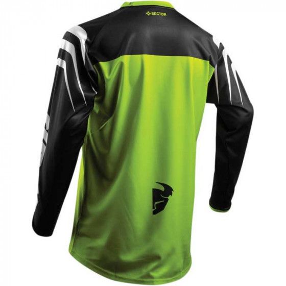 Maillot Cross Thor Sector Lime Yellow