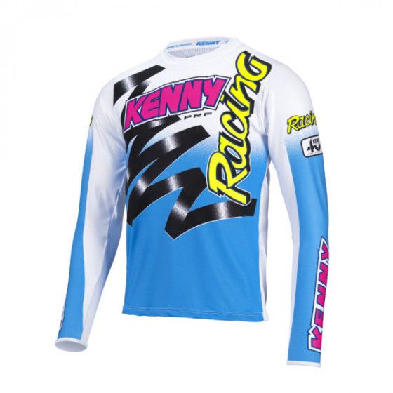 Maillot Cross Kenny Performance 40th Cyan