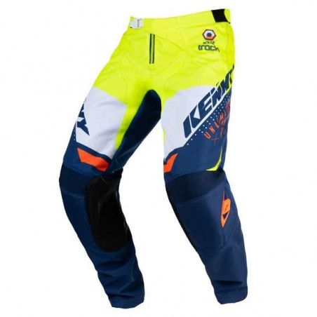 Pantalon Cross Kenny Track Navy Neon Yellow