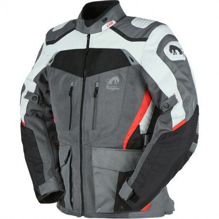 Veste Furygan Apalaches Noir Gris Rouge
