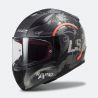 LS2 Rapid Circle Noir Gris Orange