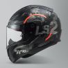 LS2 Rapid Circle Noir Gris Orange